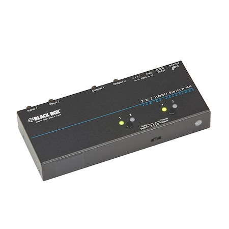 Black Box BLACK BOX, Audio/Video Switchbox VSW-HDMI2X2-4K